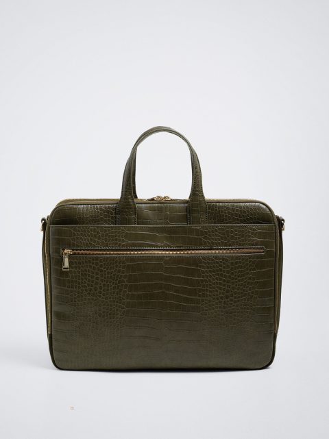 Parfois 15” Laptop Taske Dame Khaki | DK-76ATBKQJL