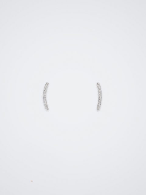 Parfois 925 Silver Studs With Zirconia Øreringe Dame Sølv | DK-61NYCBUKP