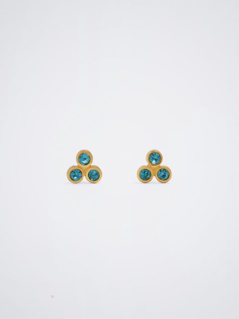 Parfois 925 Silver Studs With Zirconia Øreringe Dame Flerfarvede | DK-85NAVEUCH