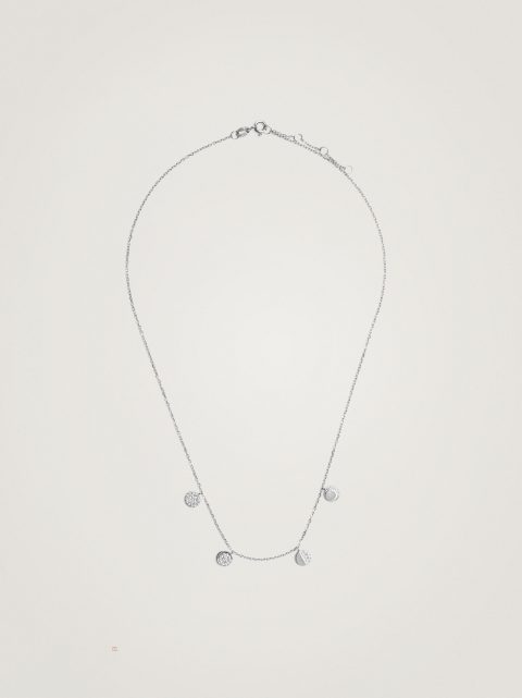 Parfois 925 Silver With Zirconia Halskæder Dame Sølv | DK-08NXUEMRV