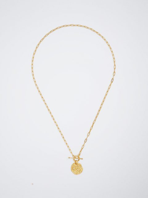 Parfois 925 Silver With Zirconia Halskæder Dame Guld | DK-13RCSZEKA