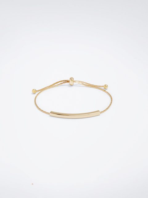 Parfois Adjustable Golden Armbånd Dame Guld | DK-19LKIQENF