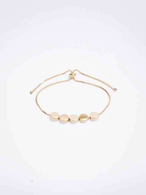 Parfois Adjustable Golden Armbånd Dame Guld | DK-61NSHFWQJ