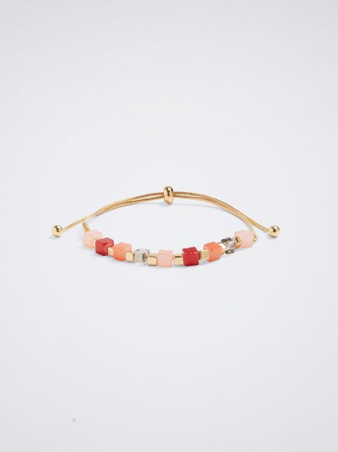 Parfois Adjustable With Stone Armbånd Dame Koral | DK-18ASNJHUE