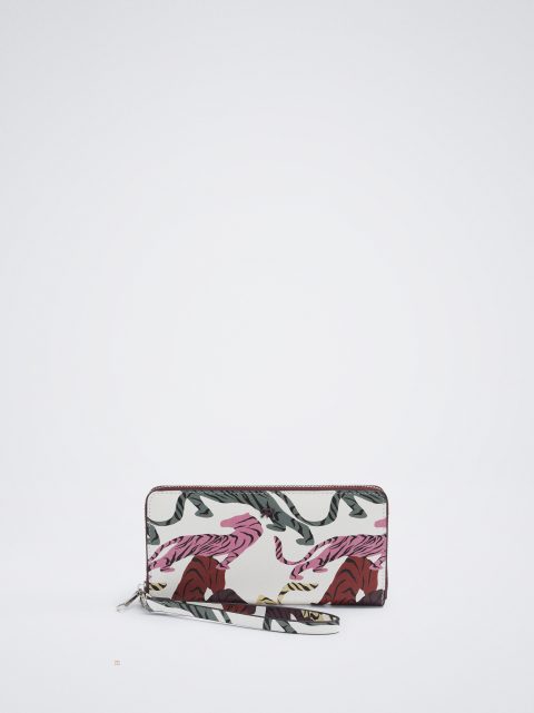 Parfois Animal Print Pung Dame Brune | DK-82BIDJKVX