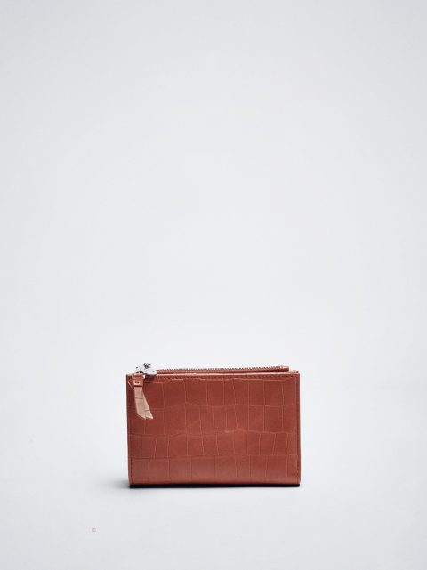 Parfois Animal Print Pung Dame Koral | DK-36SRPBATJ
