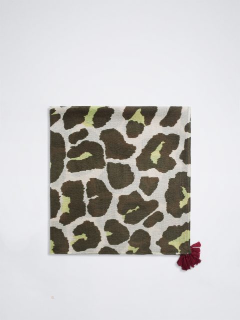 Parfois Animal Print Tørklæder Dame Lyserød | DK-13RHPJMIC