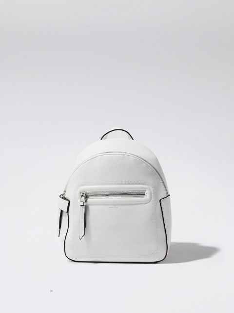 Parfois Backpack With Detachable Coin Purse Rygsække Dame Hvide | DK-16UZAVXJO
