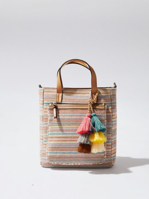 Parfois Backpack With Pendant Rygsække Dame Koral | DK-46VHXZYIG