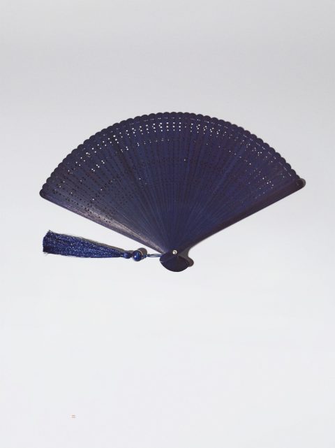 Parfois Bamboo Perforated Fans Dame Blå | DK-97PEWYITU