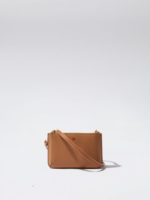 Parfois Basic Crossbody Taske Dame Brune | DK-64IPLWQGH