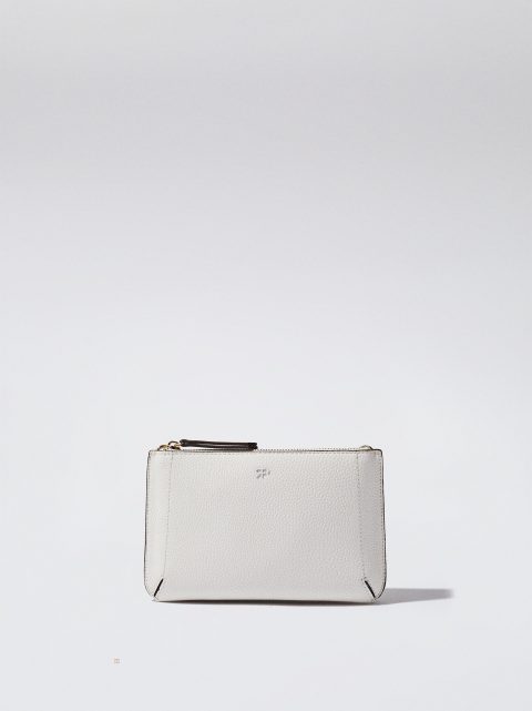 Parfois Basic Crossbody Taske Dame Hvide | DK-28AHOEKWD