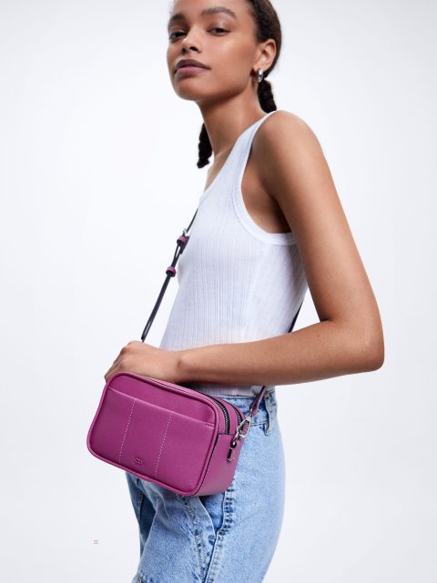 Parfois Basic Crossbody Taske Dame Lyserød | DK-87NZXBVSH