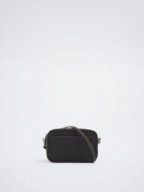 Parfois Basic Crossbody Taske Dame Sort | DK-07DSQYOEU