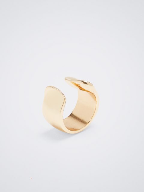 Parfois Brede Golden Ring Dame Guld | DK-19CTGMKIX