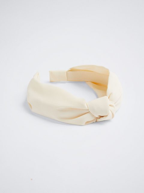 Parfois Brede With Knot Pandebånd Dame Beige | DK-24BYRTUNL