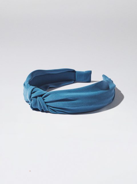Parfois Brede With Knot Pandebånd Dame Blå | DK-78WIPGAXQ