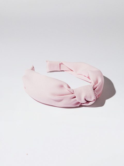 Parfois Brede With Knot Pandebånd Dame Lyserød | DK-54GTSJEHI