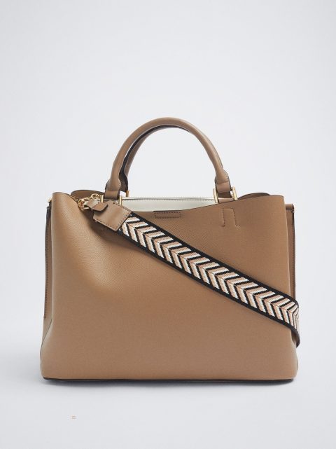Parfois Briefcase For 13” Laptop Taske Dame Beige | DK-60RVPWBCU