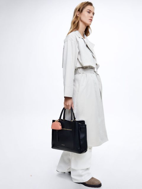 Parfois Briefcase For 13” Laptop Taske Dame Sort | DK-80CENUHLB