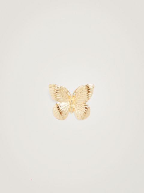 Parfois Butterfly Brocher Dame Guld | DK-21KGCHFRX