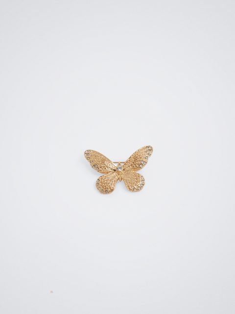 Parfois Butterfly Brocher Dame Guld | DK-80IABRPMN