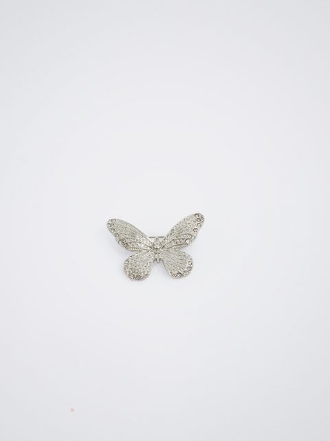 Parfois Butterfly Brocher Dame Sølv | DK-79TNUZVOA