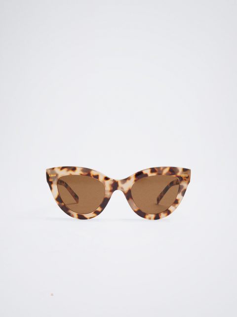 Parfois Cat Eye Solbriller Dame Brune | DK-18ARTCWNZ