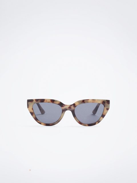 Parfois Cat Eye Solbriller Dame Brune | DK-84YKUEISW