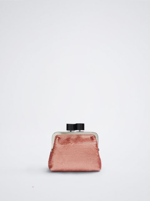 Parfois Coin With Sequins Pung Dame Lyserød | DK-62FGKXUCB