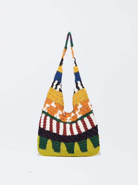 Parfois Crochet Skuldertasker Dame Flerfarvede | DK-73PEZVRUX