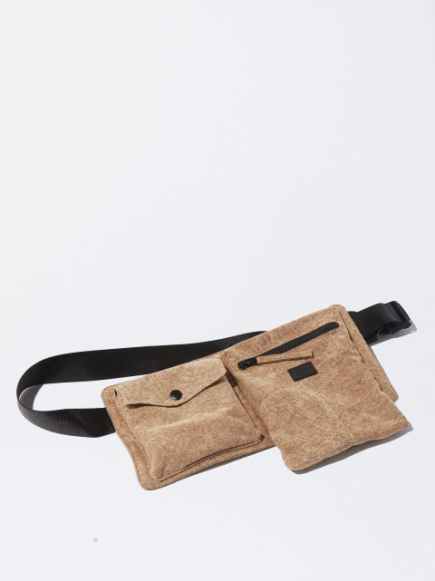 Parfois Denim Bum Taljetaske Dame Brune | DK-86ZFNTKOL