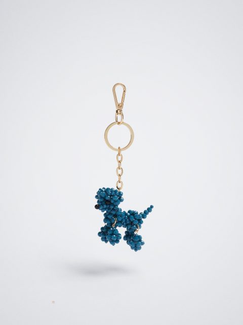 Parfois Dog Key Chain Nøglering Dame Blå | DK-12WGVBCEX