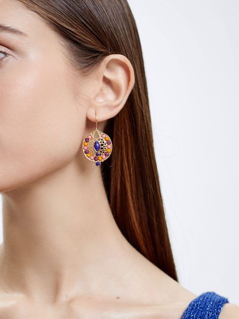 Parfois Earrings With Beads Øreringe Dame Flerfarvede | DK-07GVZMQLX