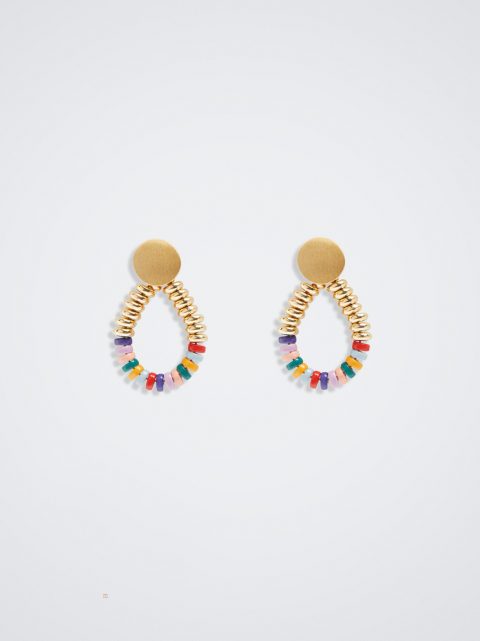 Parfois Earrings With Beads Øreringe Dame Flerfarvede | DK-96UGMLZKJ