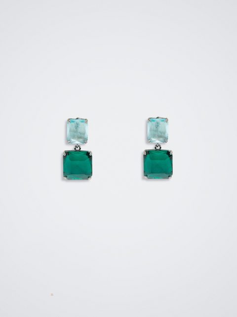 Parfois Earrings With Crystals Øreringe Dame Flerfarvede | DK-03KSJCNUF