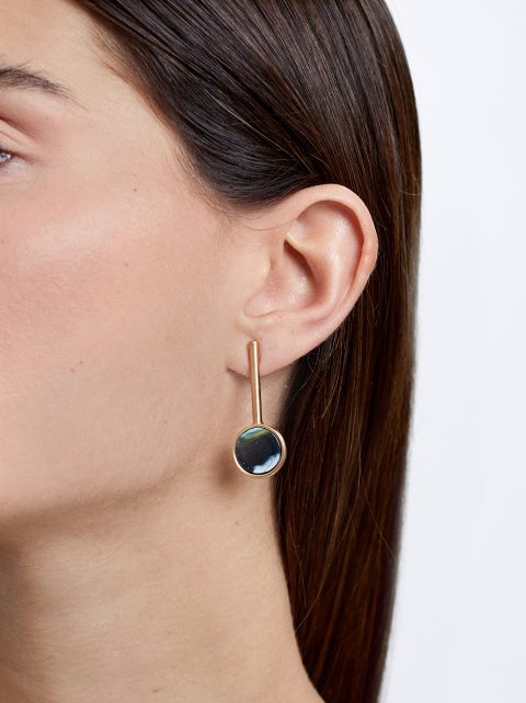 Parfois Earrings With Resin Øreringe Dame Grøn | DK-90WVBKOFT