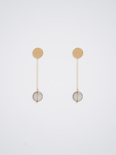 Parfois Earrings With Stone Øreringe Dame Lyserød | DK-09FWHKVDT