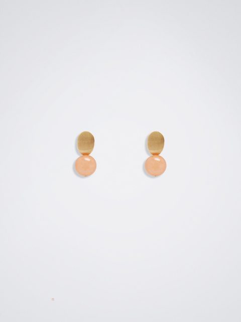 Parfois Earrings With Stone Øreringe Dame Orange | DK-70GLPNJEI