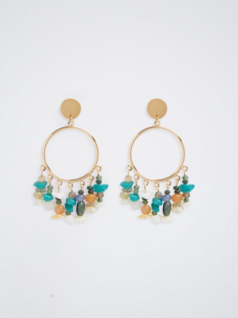 Parfois Earrings With Stones Øreringe Dame Flerfarvede | DK-59CZLFHTB