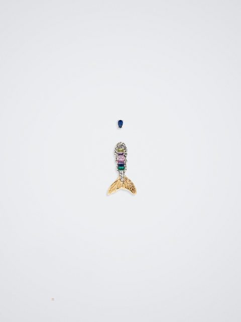Parfois Earrings With Zirconia Øreringe Dame Flerfarvede | DK-70ECONUXP