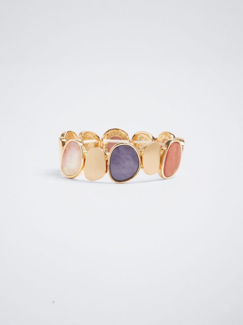 Parfois Elastic With Resin Armbånd Dame Flerfarvede | DK-08RIKYSHC