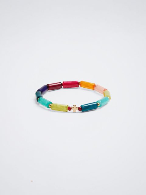 Parfois Elastic With Resin Armbånd Dame Flerfarvede | DK-64SLJMHDQ