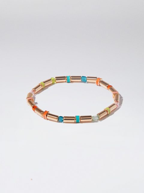 Parfois Elastic With Resin Armbånd Dame Flerfarvede | DK-73NRDLEMT