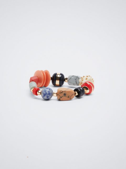 Parfois Elastic With Stone And Resin Armbånd Dame Flerfarvede | DK-23SBRDTWK