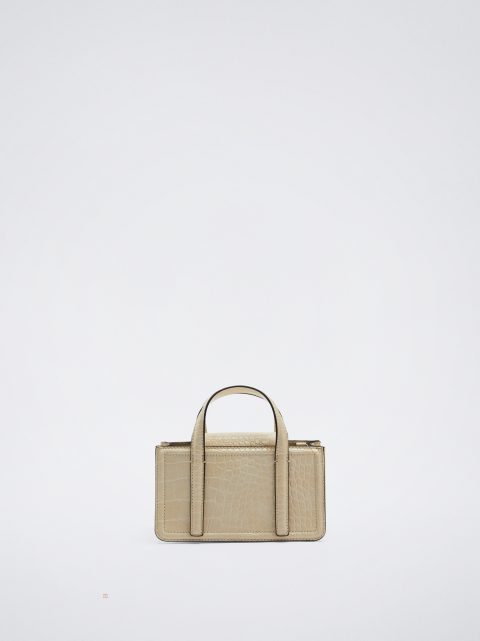 Parfois Embossed Animal Håndtaske Dame Brune | DK-75AMBHZEL
