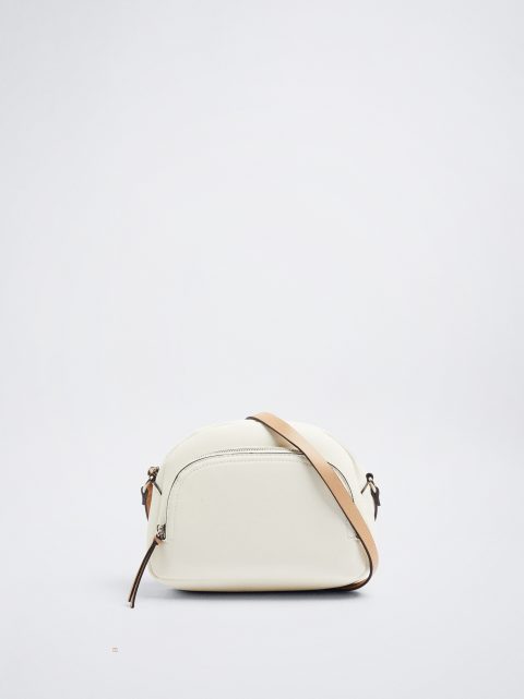Parfois Everyday Crossbody Taske Dame Hvide | DK-08QTIXLEB