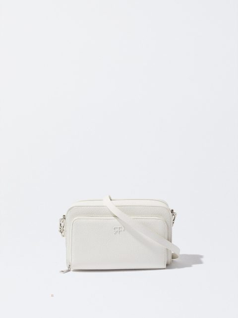 Parfois Everyday Crossbody Taske Dame Hvide | DK-43UCLORFZ