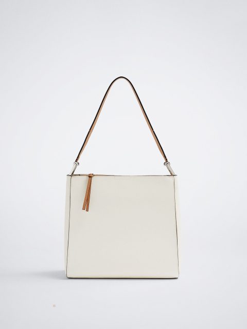 Parfois Everyday Skuldertasker Dame Hvide | DK-18HYCAWDU