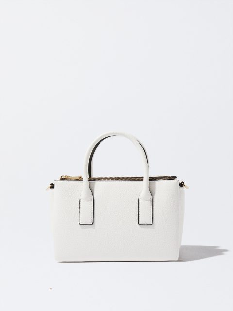 Parfois Faux Læder Personalised Muleposer Dame Hvide | DK-49LUJSNOM